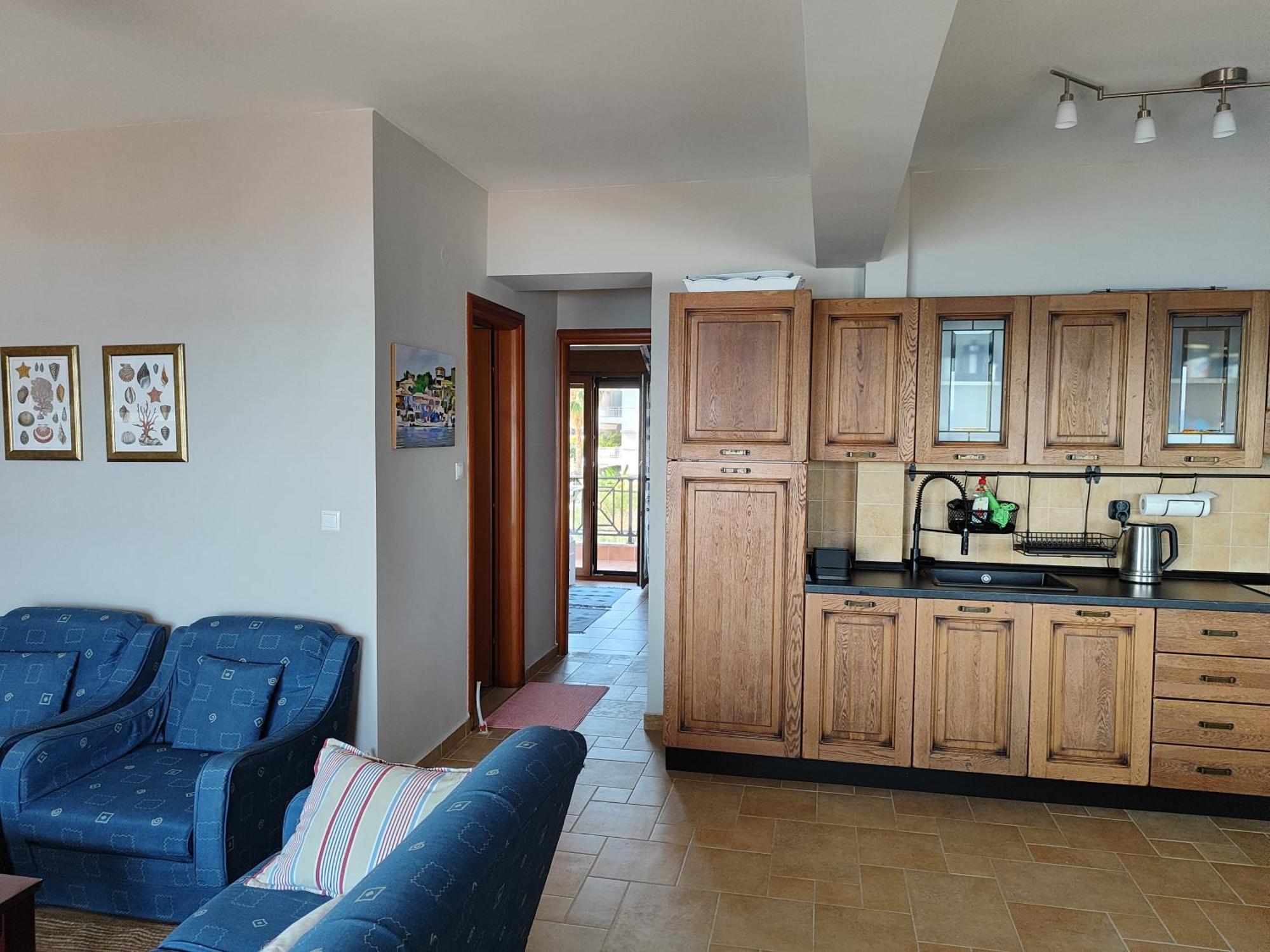 Apartament Navy Blue Nea Skioni Zewnętrze zdjęcie