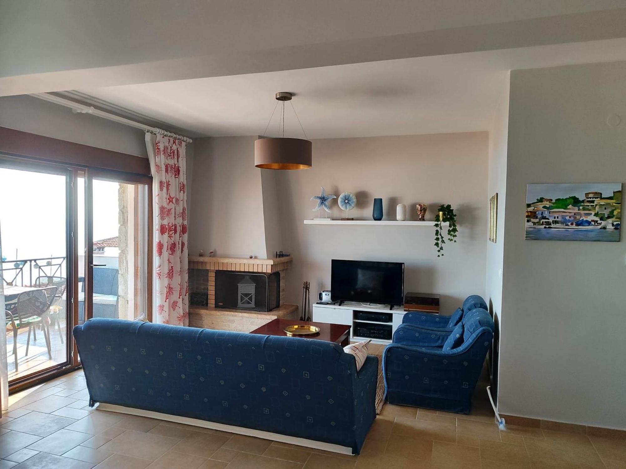 Apartament Navy Blue Nea Skioni Zewnętrze zdjęcie