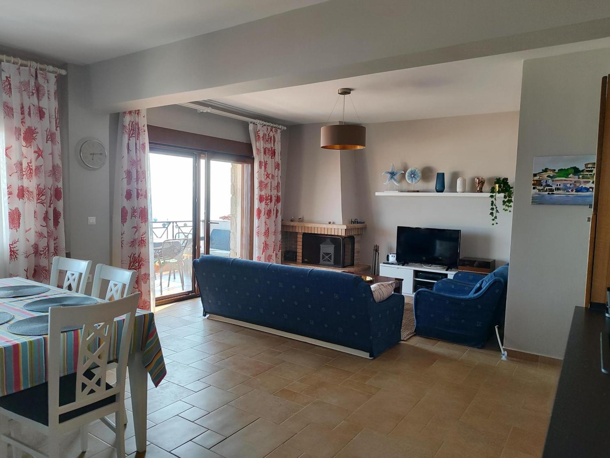 Apartament Navy Blue Nea Skioni Zewnętrze zdjęcie