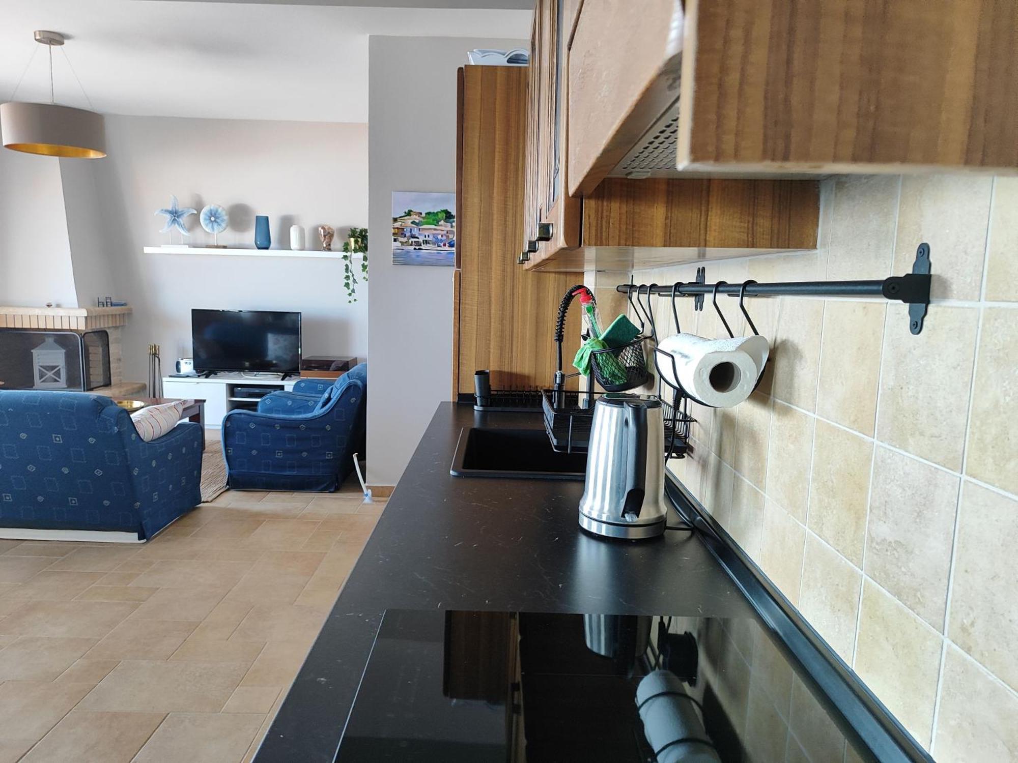 Apartament Navy Blue Nea Skioni Zewnętrze zdjęcie