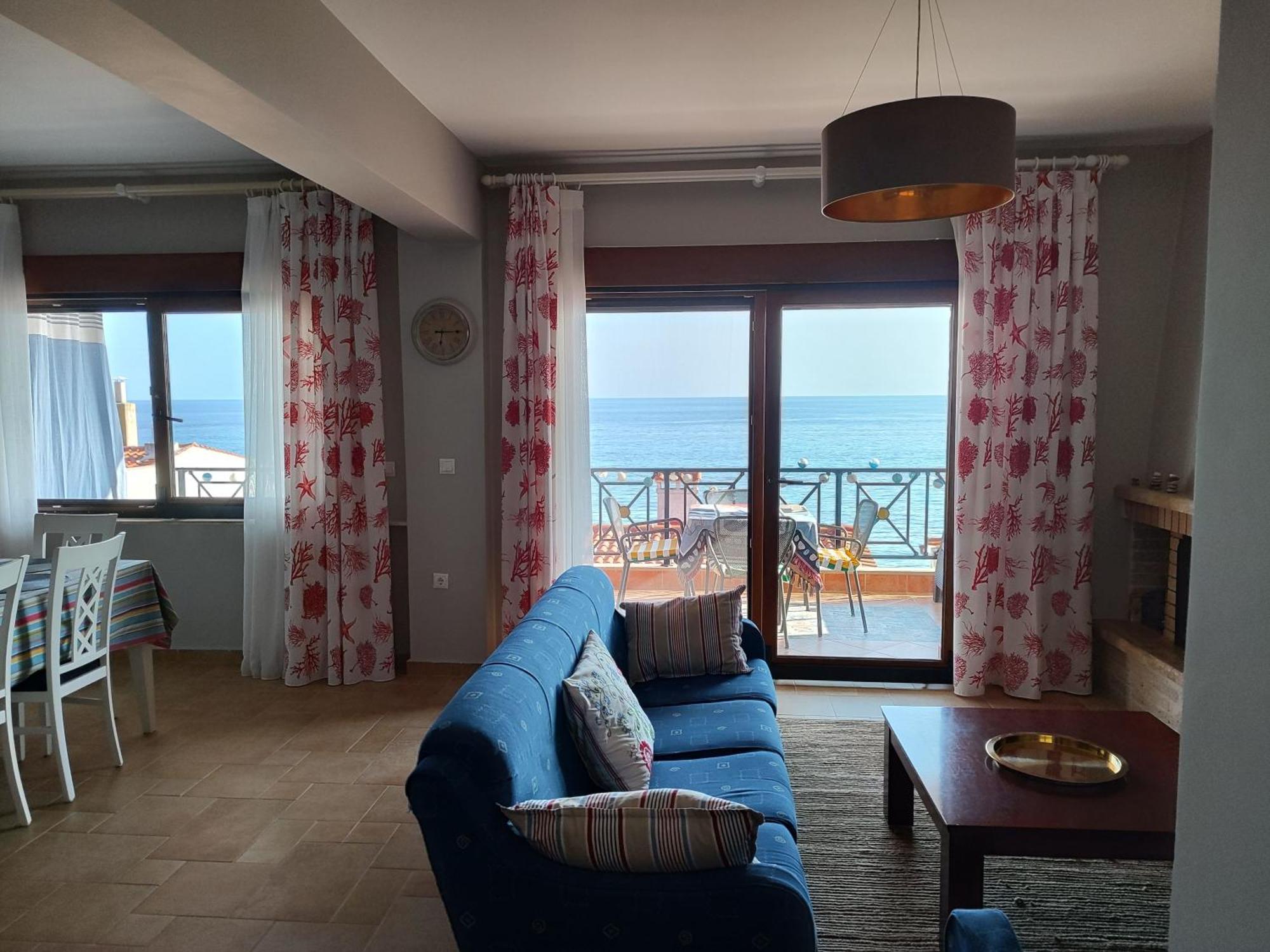 Apartament Navy Blue Nea Skioni Zewnętrze zdjęcie