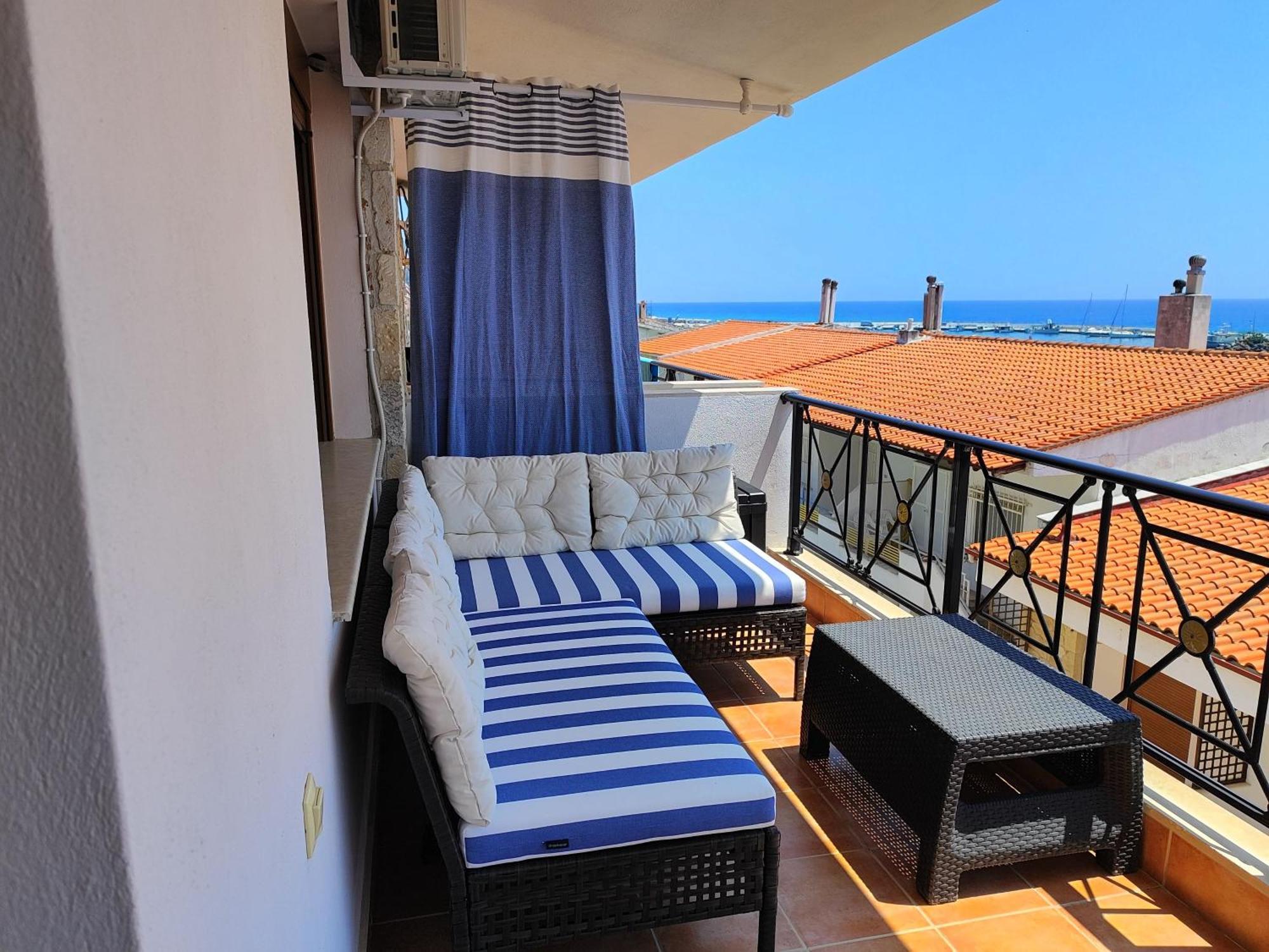 Apartament Navy Blue Nea Skioni Zewnętrze zdjęcie
